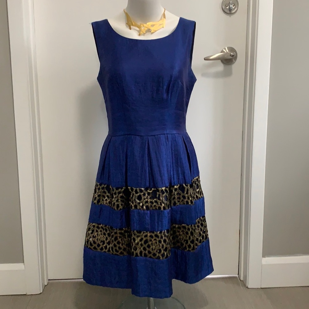 Cobalt blue dress